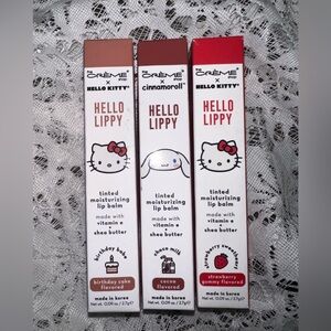 Hello Kittyhello Kitty x the CREME shop Hello Lippy tinted lip balm bundle